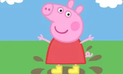Peppa Pig Family Coloring image