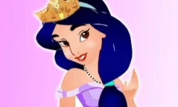Princess Jasmine Dressup image