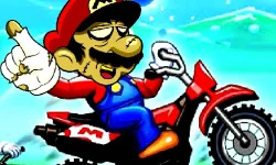 image bg Super Mario Halloween Wheelie