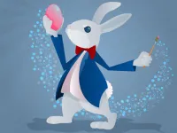 image bg Funny Bunnies Coloring