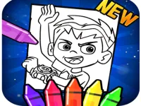 Ben 10 Coloring Book 2021 image