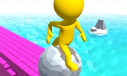 Roll Run 3D - Tap to roll image